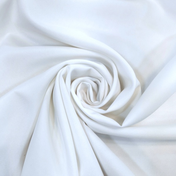 1.5 metre wide Polyester FLAME RETARDANT WHITE